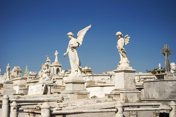 cemetery of Santiago de Cuba. Santa Ifigenia cemetery.