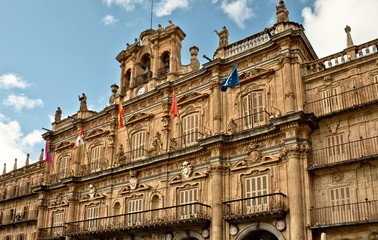 Fototapeta na wymiar City Hall of Salamanca