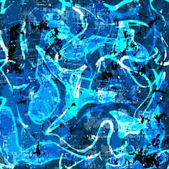 beautiful color abstract pattern vector illustration of graffiti