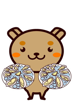 生ガキと動物シリーズ