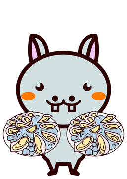 生ガキと動物シリーズ