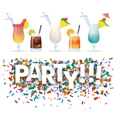 Confetti Cocktails Party