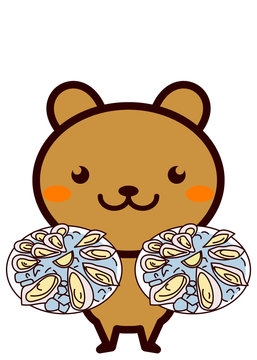 生ガキと動物シリーズ