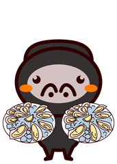 生ガキと動物シリーズ