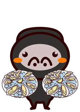 生ガキと動物シリーズ