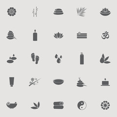 Silhoutte Spa Objects