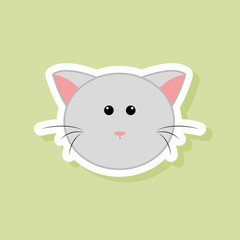 Cute cat Face