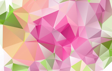 Obraz premium Vector Abstract geometric shape polygonal style