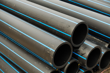 HDPE potable pipe, HDPE pipeline, Storage of HDPE pipe, HDPE pip