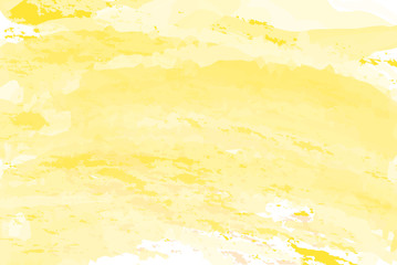 Yellow gradient abstract watercolor background