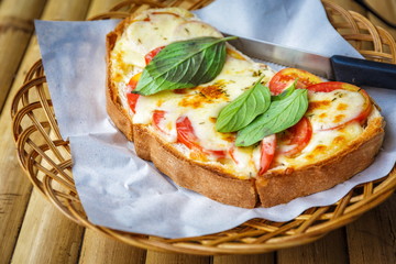 Bruschetta with tomatoes