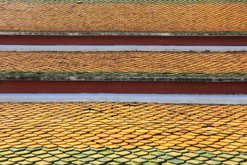 multi-colored tiles