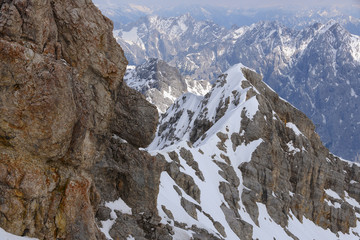 Zugspitze Berge Alpen Europa Garmisch - European Alps 