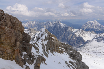 Zugspitze Berge Alpen Europa Garmisch - European Alps 