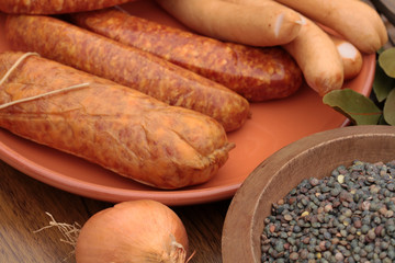 saucisses et lentilles 07062016