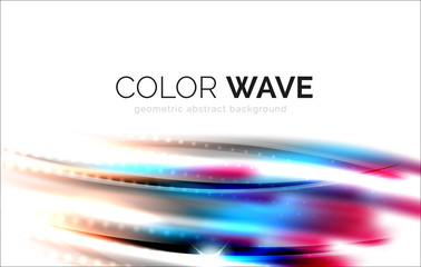 Shiny color wave