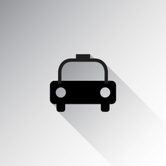 Taxi icon. Vector illustration