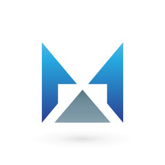 Abstract Letter M Logo