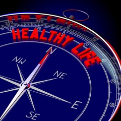 3D compass - Healthy life