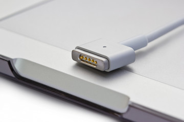 Magsafe power ports of laptop computer