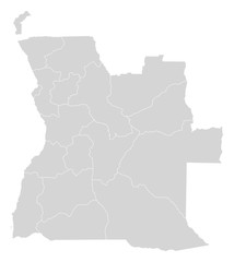 Map - Angola