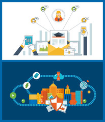 Concept for investment, strategy planning, finance, strategic management, financial strategy.