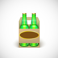 Packaging of beer.