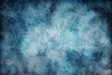 Vignette of dark clouds as background for text