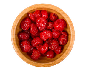 cherry dried in a bowl on a