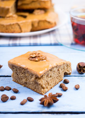 Nut cake square