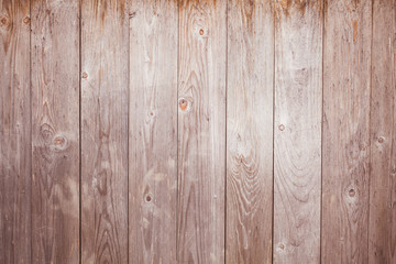 Fototapeta premium Brown wood plank wall texture background
