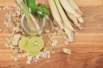 herb drink lemon grass