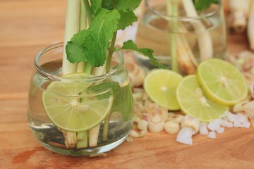 herb drink lemon grass