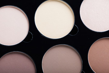 Decorative cosmetics isolated over white background. make up supplies