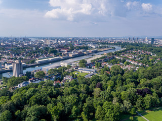 Parkinsel Ludwigshafen Lu-hafen Rheinland-Pfalz Rhein