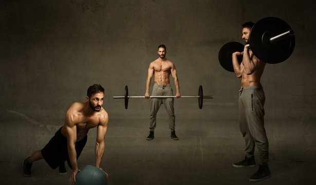 crossfit workout concept