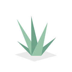 Grass in Poligon style 