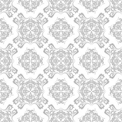 Obraz premium Seamless Oriental Vector Background