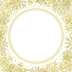 Winter Vector Greeting Card