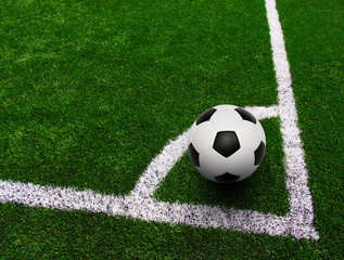 Soccer on the stadium