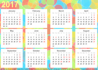 Kalender 2017 Hintergrund mit Kalender 2017 Hintergrund mit