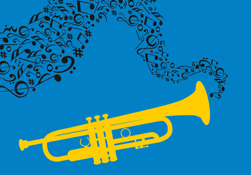 Instrument Couleur 4 - Trompette