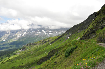 Naklejka premium スイス_高原_ツェルマット