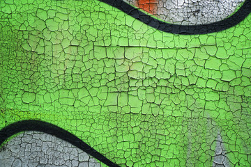  Green Peeling Background