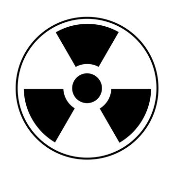 Radiation icon Vector Illustration