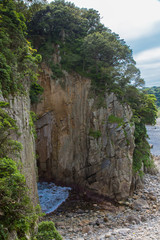 高知県土佐清水市　白山洞門