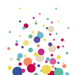 Vector abstract background. Abstract background with colorful circles.