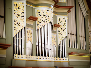 Kirchenorgel zur Messe
