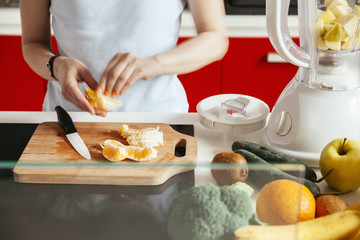 Young Woman In A Kitchen