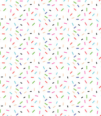 Abstract Confetti Background Pattern. Repeating Pastel Confetti Pattern